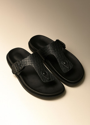 missas group Men Sandals(Black , 7)