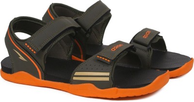 asian Men Sandals(Orange , 6)