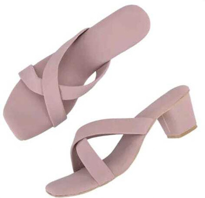 ABEESHA Women Heels(Pink , 4)
