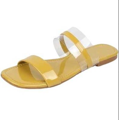 Deynvock Women Flats(Yellow , 7)