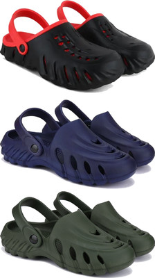 WINGSCRAFT Men Clogs(Olive , 7)