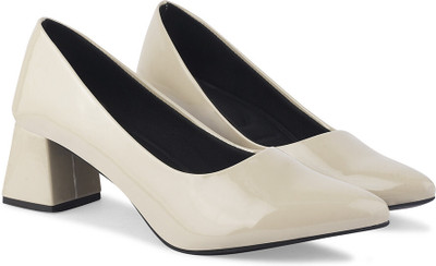 jm looks Women Heels(Camel , 6)