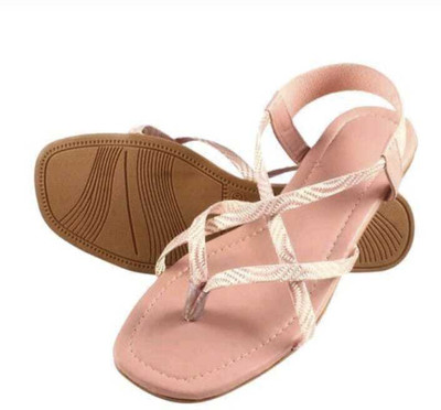 R F C Women Flats(Pink , 7)