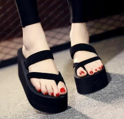 Kiwaoo Men Wedges(Black , 2)