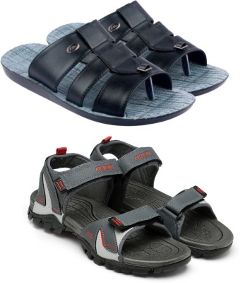 asian Men Sports Sandals(Grey , 7)