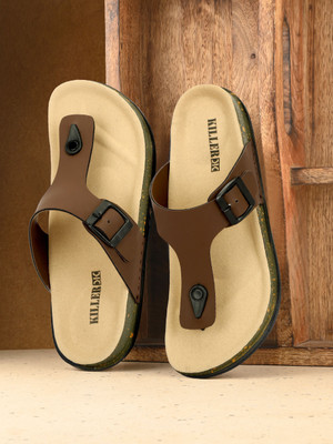 KILLER Stylish & Comfortable Casual Slip-On Lightweight & Perfect for All-Day Comfort | Men Casual(Brown , 5)