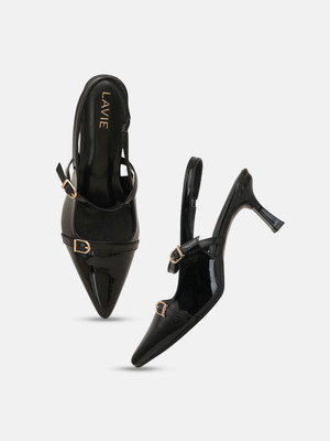 LAVIE Women Heels(Black , 6)