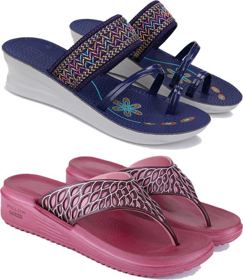 BERSACHE Women Heels(Multicolor , 4)