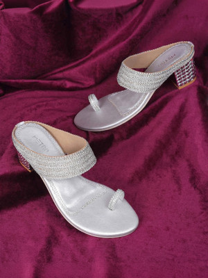 METRO Women Heels(Purple , 7)