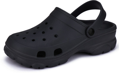 World Wear Footwear Men Sandals(Black , 9)