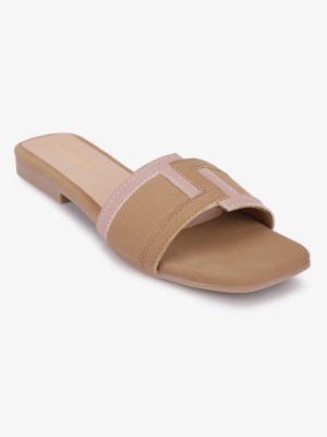 Dressberry Women Flats(Tan , 3)