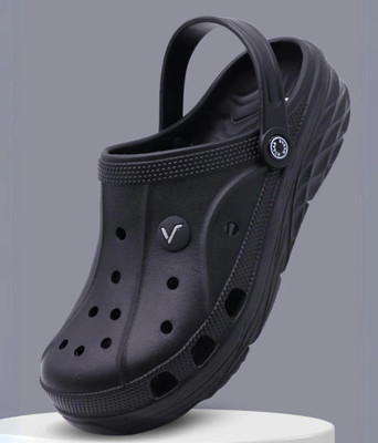 Svaar Men Clogs(Black , 10)