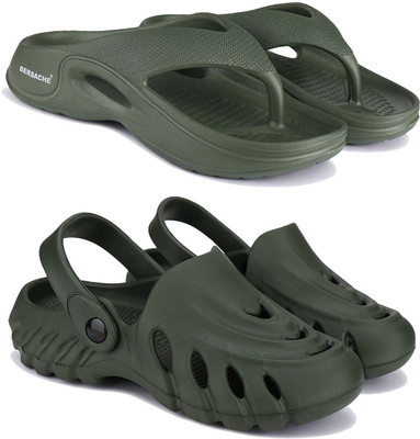 BERSACHE Men Clogs(Multicolor , 7)