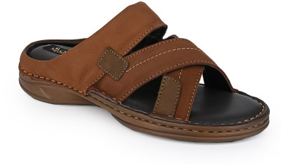 Softio Men Sandals(Brown , 8)
