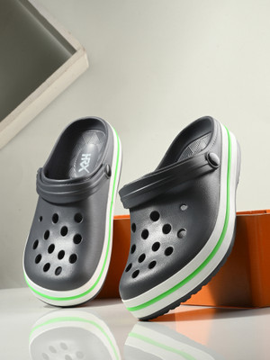 HRX by Hrithik Roshan Men Clogs(Grey , 6)