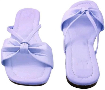 PZ MIR Women Flats(Purple , 4)
