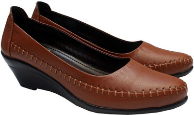 banuchifashions Unique Wedges Heel Office use Casual bellies shoe For Women Bellies For Women(Tan , 3)