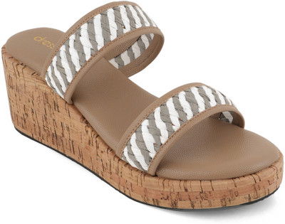 Dressberry Women Heels(Beige , 8)