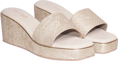 HAUTE WALK Women Heels(Gold , 3)