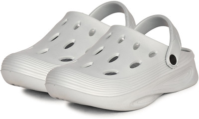 Arvok Men Clogs(Grey , 7)