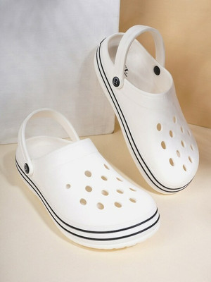 CARLTON LONDON Men Clogs(White , 10)