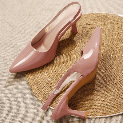 CHEMISTRY Women Heels(Pink , 9)