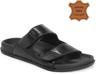 obuca Men Sandals(Black , 8)