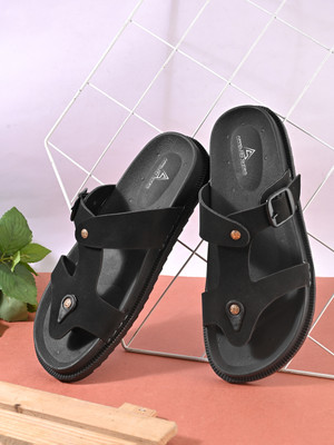APPELON Men Sandals(Black , 6)