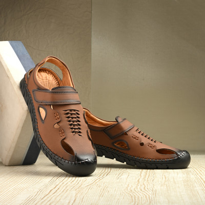 BOLTAGO Men Casual(Tan , 9)
