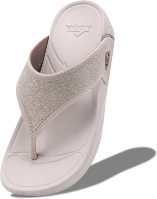 Adda Women Wedges(Off White , 4)