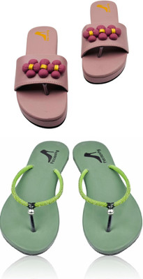 patriarchy Women Flats(Maroon , 4)