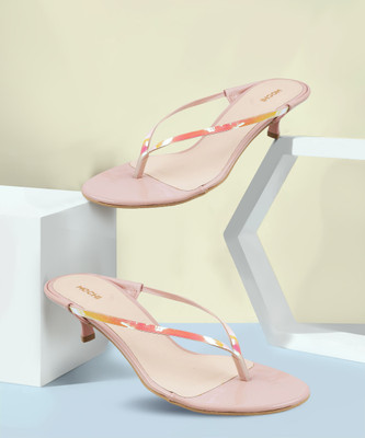 MOCHI Women Heels(Pink , 3)