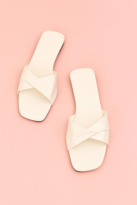 the royal craft Women Flats(White , 8)