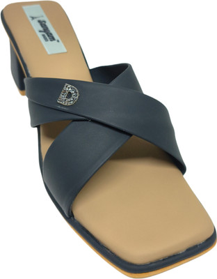 SANGAM Women Heels(Beige , 5)