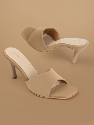 LAVIE Women Heels(Brown , 4)
