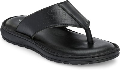 Roadster Men Sandals(Black , 10)