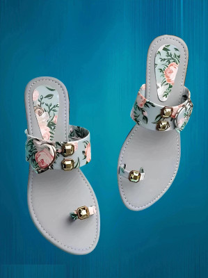 Profit Gainer Women Flats(Grey , 5)