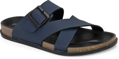 BUCIK BCK10191 Lightweight Comfort Extra Soft Summer Trendy Premium Stylish Party Men Flats(Blue , 6)