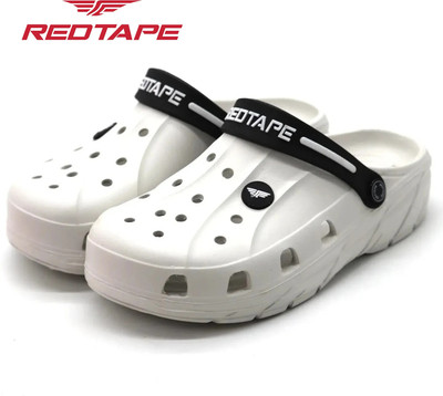 RED TAPE Men Clogs(Off White , 7)