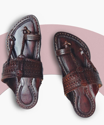 Kolhapuri Men Sandals(Brown , 7)
