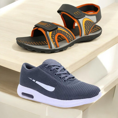 kullegs Men Sandals(Multicolor , 7)