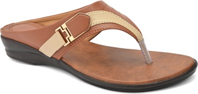 Dicy Women Flats(Tan , 4)