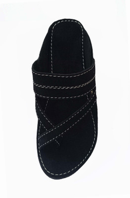 RA-Rock Men Flats(Black , 10)