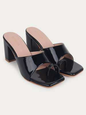 CORSICA Women Heels(Black , 5)
