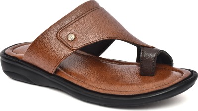 QARA Men Sandals(Tan , 10)