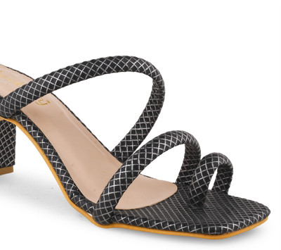 Dressberry Women Heels(Black , 3)