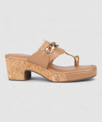 Inc.5 Women Heels(Beige , 4)