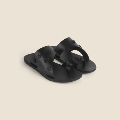 METRO Men Sandals(Black , 7)