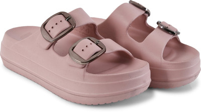 HELEEY Women Clogs(Pink , 3)