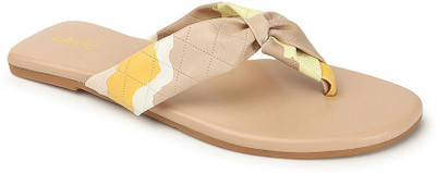 LAVIE Women Flats(Beige , 6)